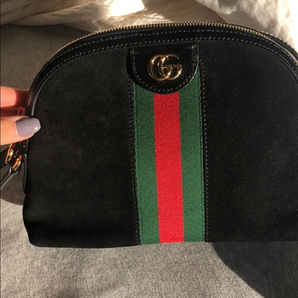 Gucci Ophidia Suede bag!